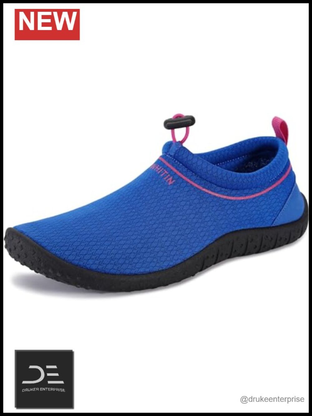 Women's Lightweight Water Shoes with Thick TPR Sole
